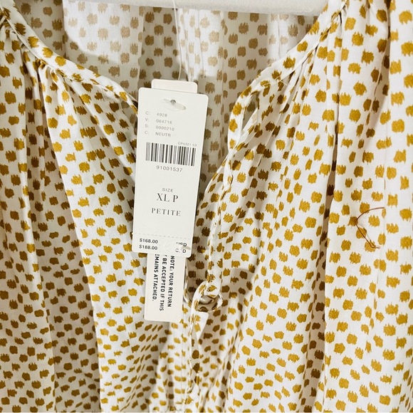 Anthropologie Somerset Maxi Dress Puff-Sleeve Edition Size XL Petite - Picture 9 of 11